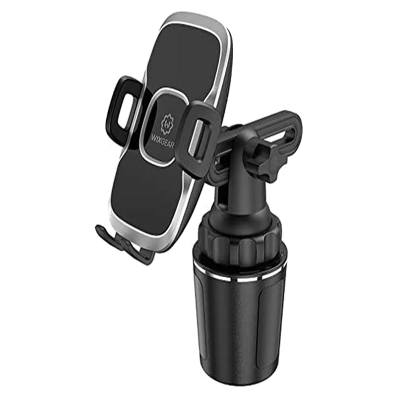 Wixgear Cup Mount Phone Holder - Black