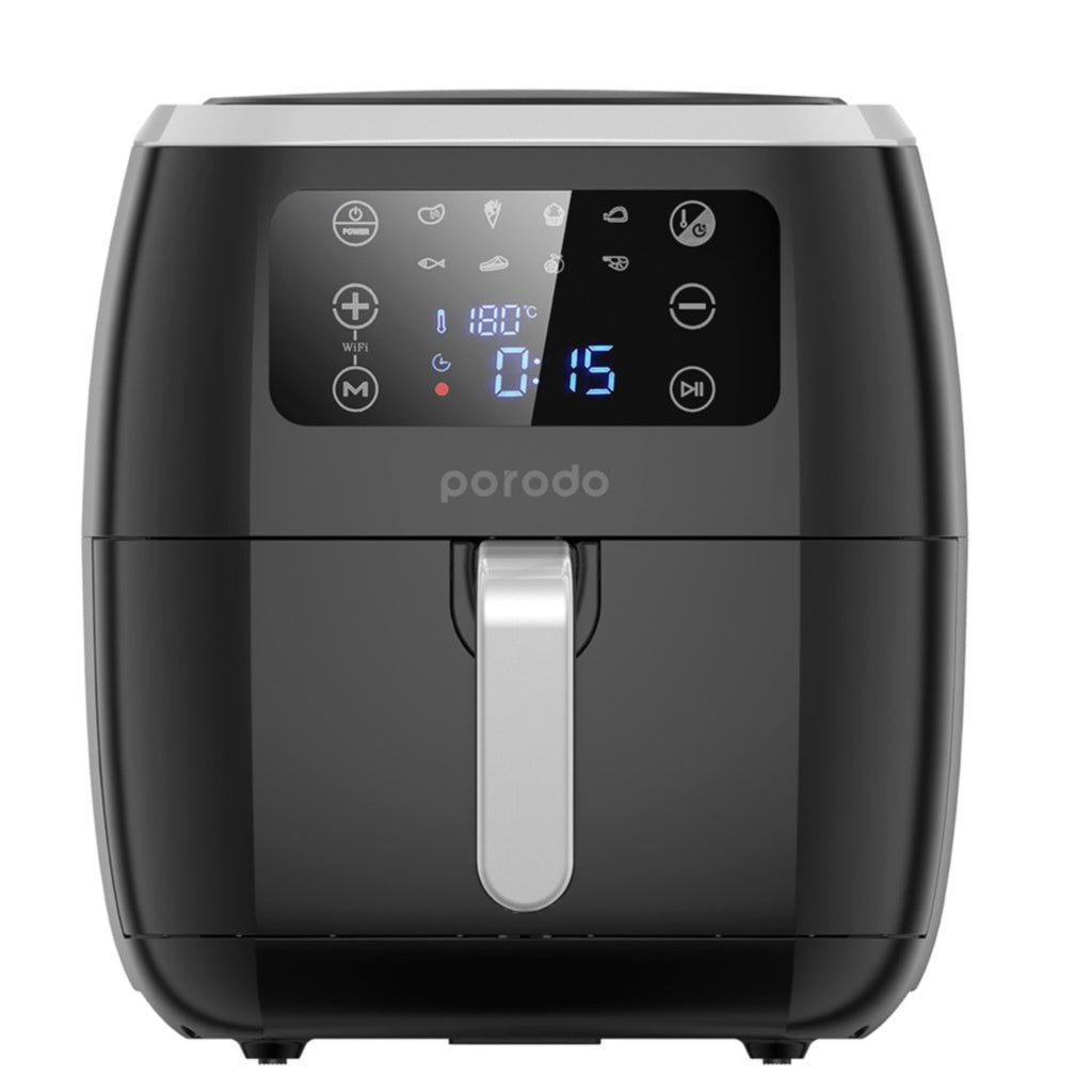 Porodo Lifestyle Smart Air Fryer with App Control 6L - Black