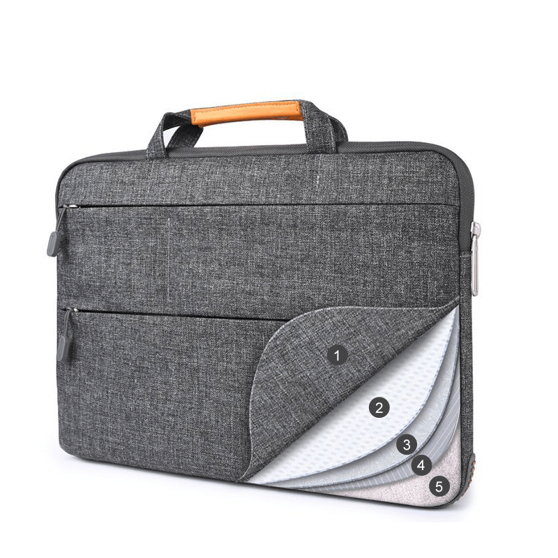 Wiwu Smart Stand Sleeve Hand Bag - Apple Macbook 13-inch / Gray