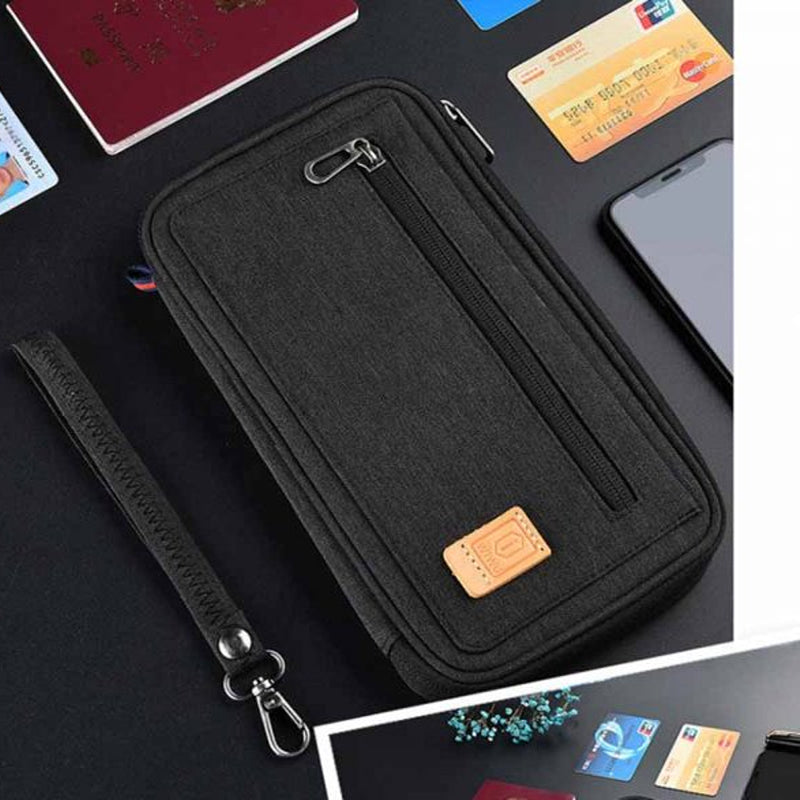 Wiwu Pioneer Passport Pouch - Black