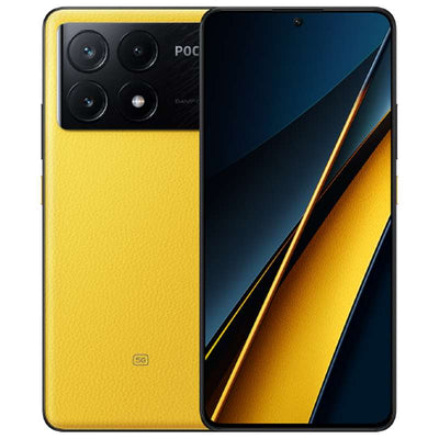 POCO X6 PRO 5G Dual SIM 512GB 12GB RAM - Yellow Mobiles & Tablets > Mobiles