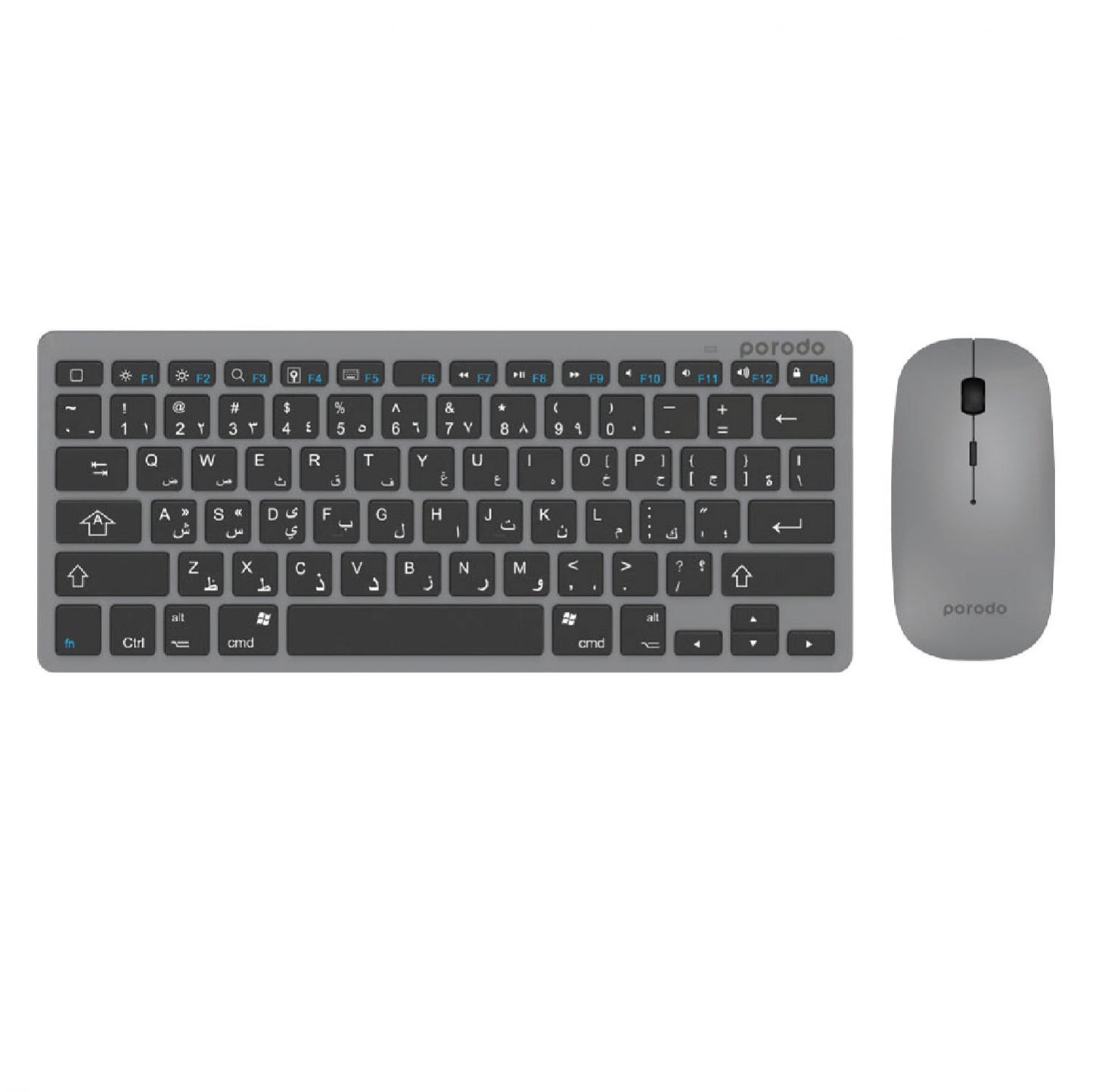 Porodo Slim Bluetooth Keyboard & Mouse