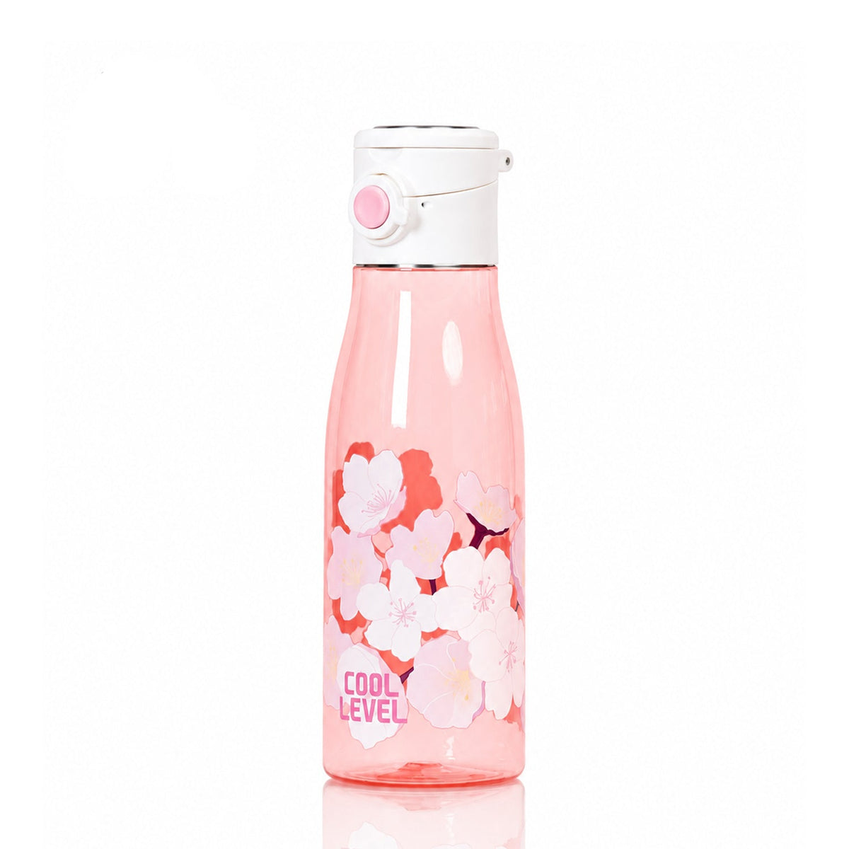 COOL LEVEL Plastic Flower Water Bottle F24 - Assorted