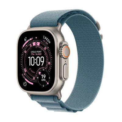 Apple Watch Ultra 3 - LTPO OLED / 64GB / 49mm / Bluetooth / Wi-Fi / Cellular / Small / Natural Titanium Case with Light