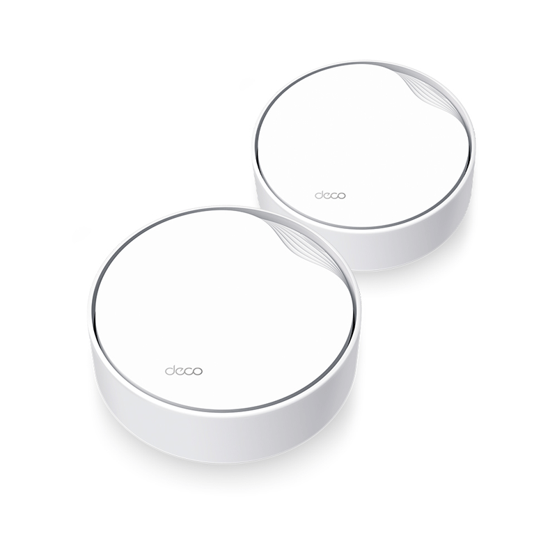 TP-Link (Deco X50-PoE) AX3000 Whole Home Mesh WiFi 6 System with PoE - 5GHz (2402 Mbps) / Gigabit LAN / (3-Pack)