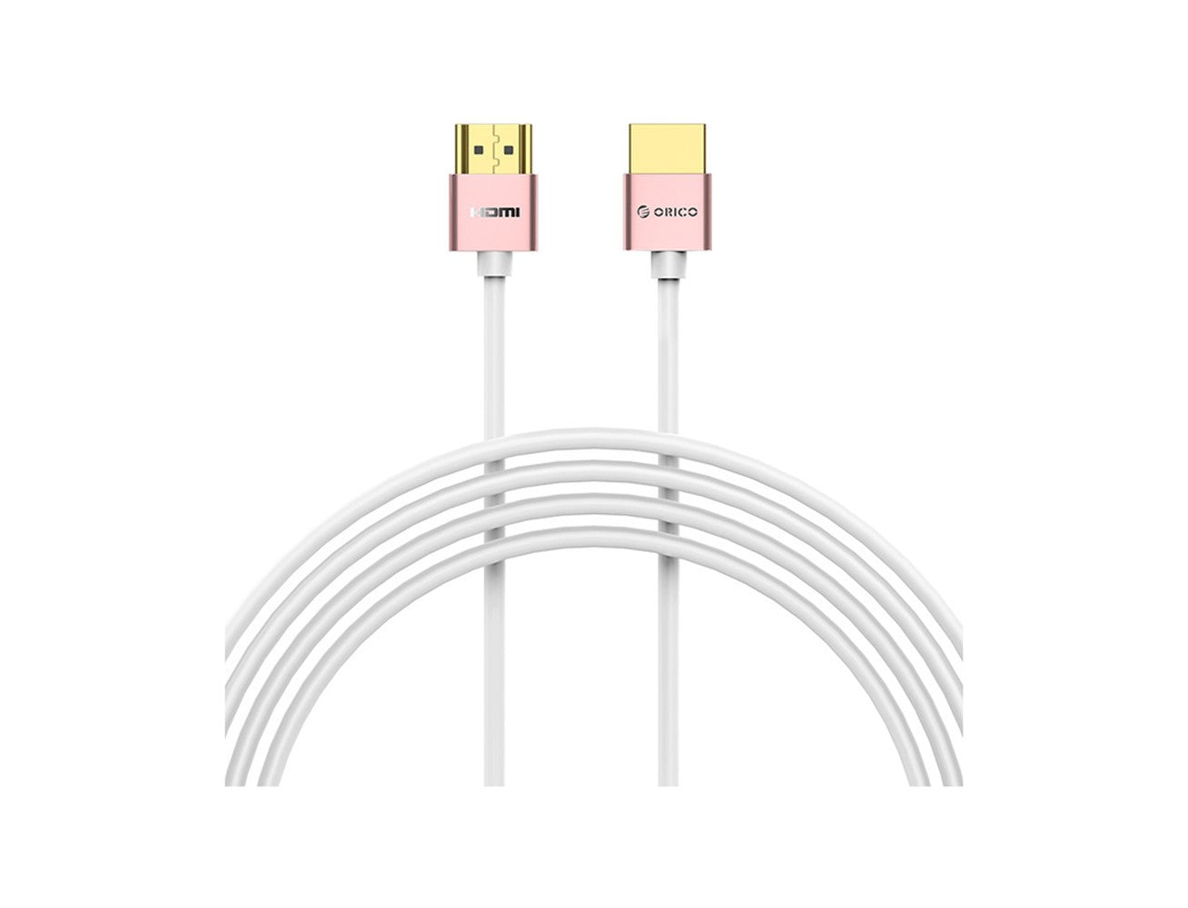 أوريكو إتش دي إم أي إلى إتش دي إم أي كابل 4 ك - 1.5 متر  أبيض / متر