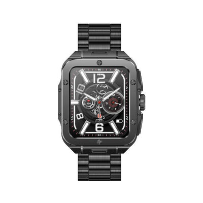 Swiss Military Smart Watch Gun Frame Gun Stainless Steel Strap Smart Watches