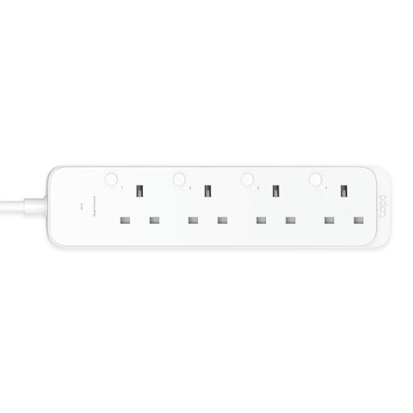 TP-Link Tapo P304M Smart Wi-Fi Power Strip - 4 Ports / 1.5 Meters Cord Length