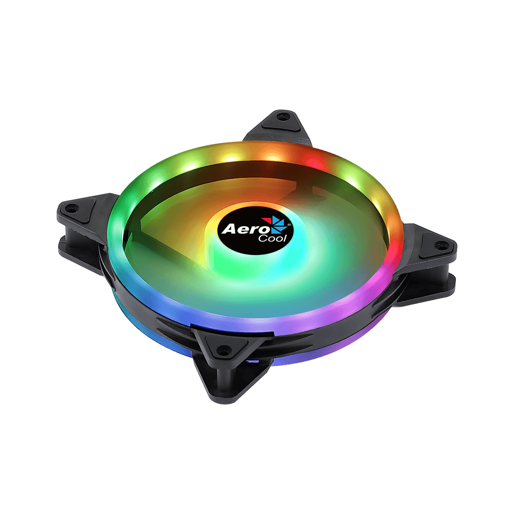 Aerocool Duo 14 ARGB PC Fan - 14cm / Black