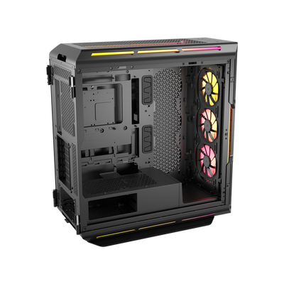 CORSAIR iCUE LINK 5000T LX RGB Mid Tower Case - Black