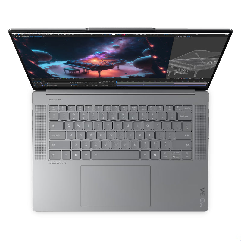 Lenovo Yoga Slim 7 Gen 9 - 15.3" 2.8K WQXGA+ Touch / Ultra 7 258V / 32GB / 1TB (NVMe M.2 SSD) / Win 11 Home / 2YW / Arabic/English / Luna Grey - Laptop