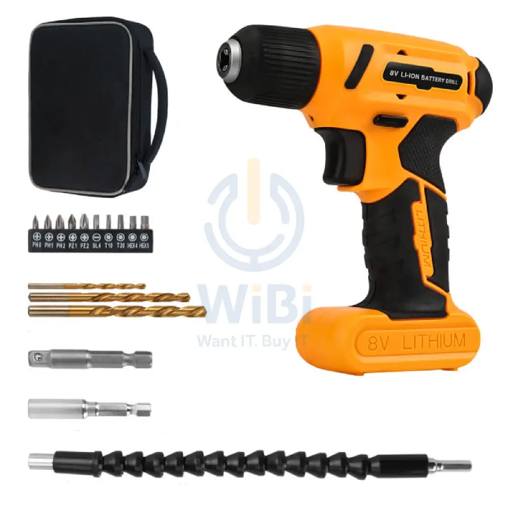 20 In 1 Cordless Power Screwdriver Sets Multi Function Charging Electric Hand Drill Cool Gadgets