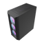 Darkflash DK352 Plus Midtower ATX Case - Black (With 4 x ARGB Fans Included)