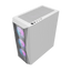 Darkflash DK352 Plus Midtower ATX Case - White (With 4 x ARGB Fans Included)