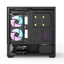 Darkflash DS900 Air ATX PC Case - Black (With 3 x ARGB Fans Separate)