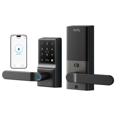 eufy C33 Smart Lever Lock - Black