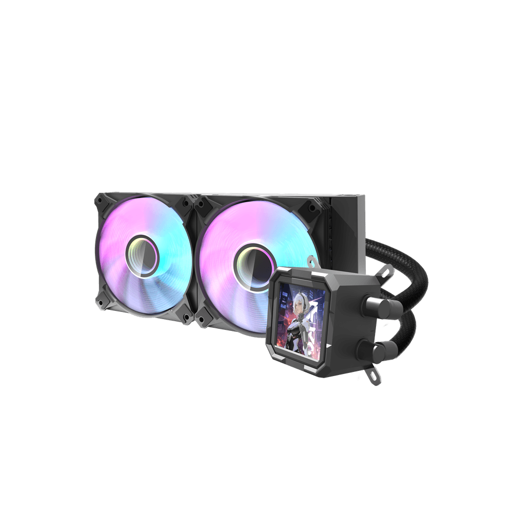 Darkflash DV240S Led Liquid Cooling - CPU Cooler / Black