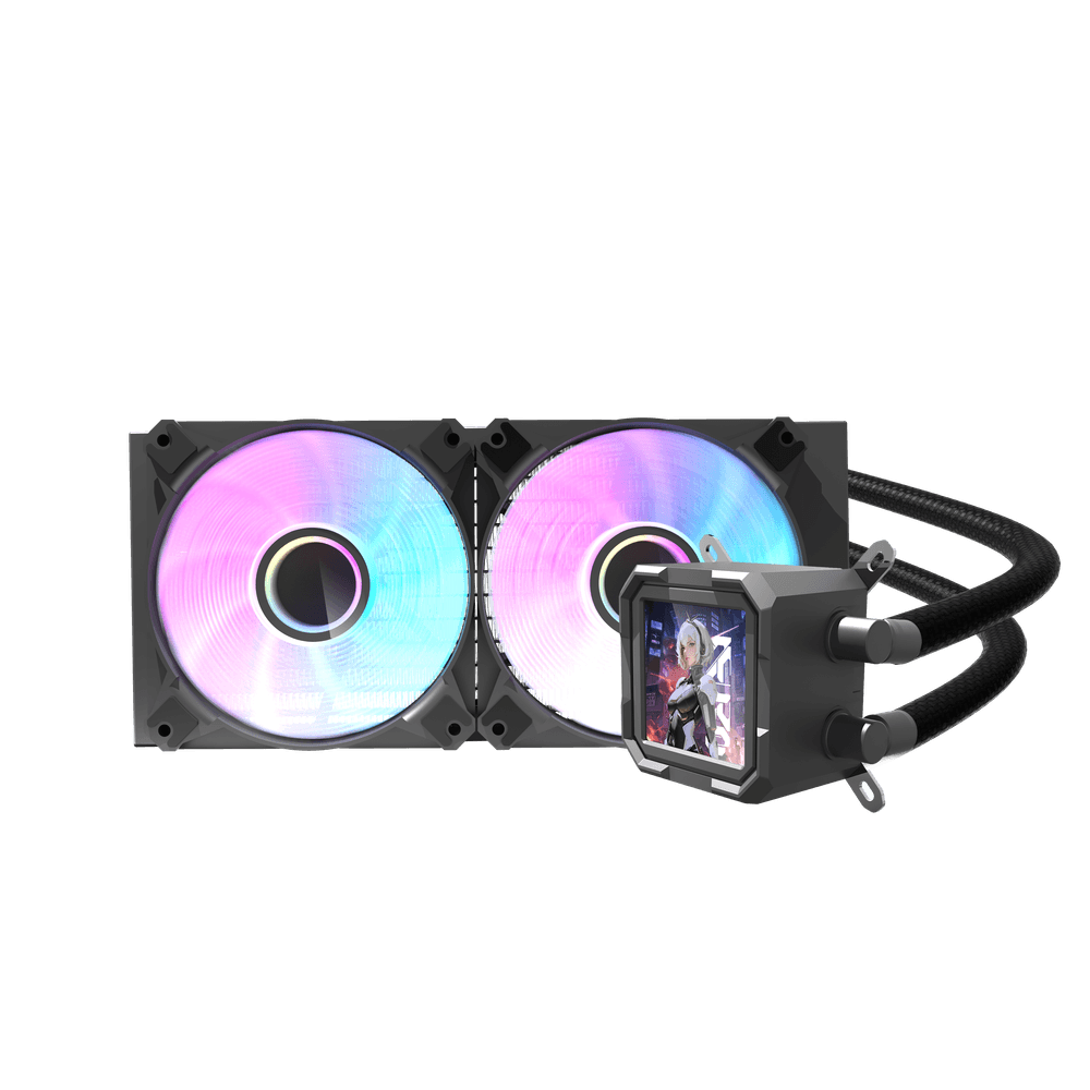 Darkflash DV240S Led Liquid Cooling - CPU Cooler / Black