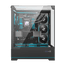 Darkflash DY450L Pro ATX PC Case - White (With 4 x Digital Fans Included With Temperature)