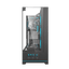 Darkflash DY450L Pro ATX PC Case - White (With 4 x Digital Fans Included With Temperature)