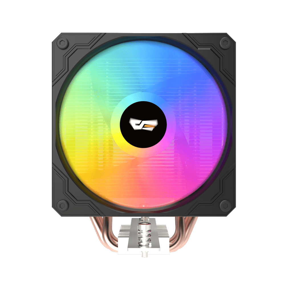 Darkflash M400 Digital Display Air CPU Cooler - Black