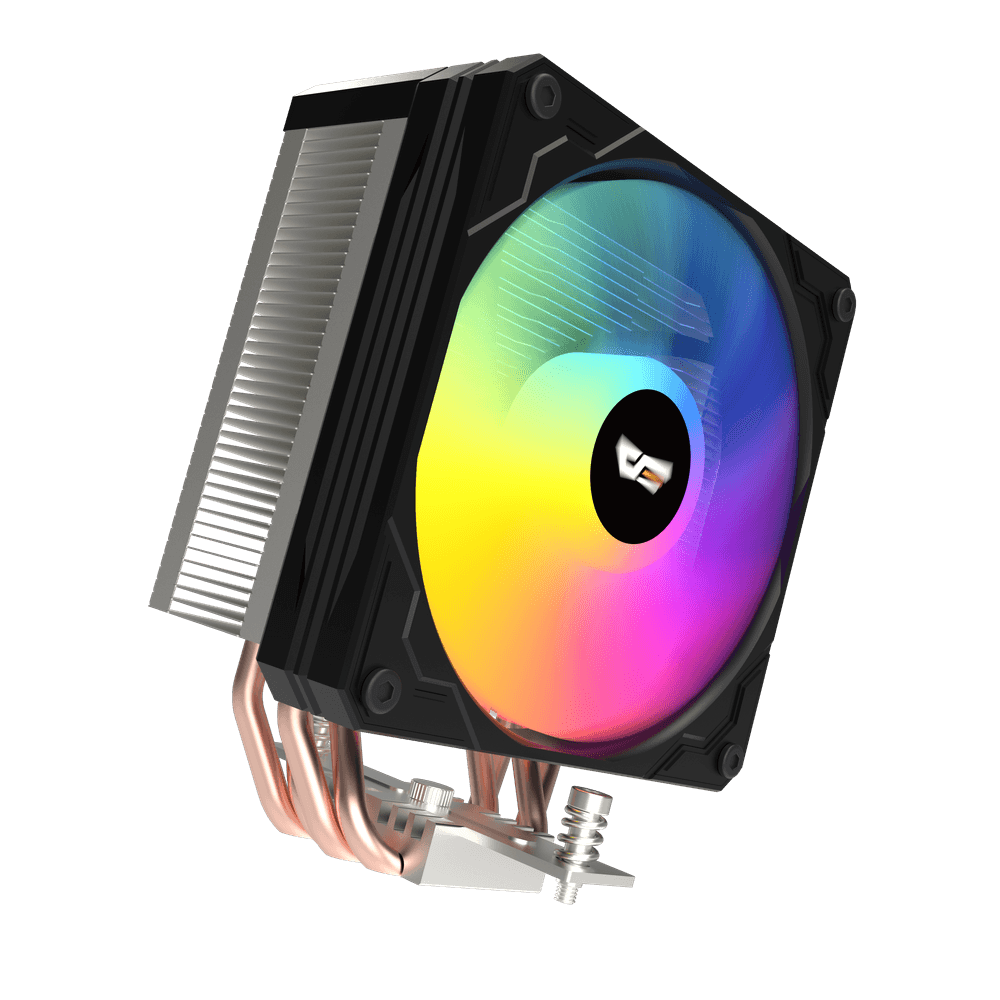 Darkflash M400 Digital Display Air CPU Cooler - Black