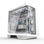 Darkflash DY470 ATX PC Case - White (With 4 x ARGB Fans Included)