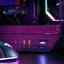 Darkflash DY470 ATX PC Case - Black (With 4 x ARGB Fans Included)
