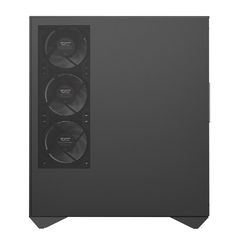 Darkflash DY460 ATX PC Case - Black (With 4 x ARGB Fans Included)