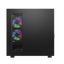 Darkflash DS950V ATX PC Case - Black (With LED Display + 6 x ARGB Fans Included)