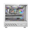 Darkflash DS950V ATX PC Case - White (With LED Display + 6 x ARGB Fans Included)