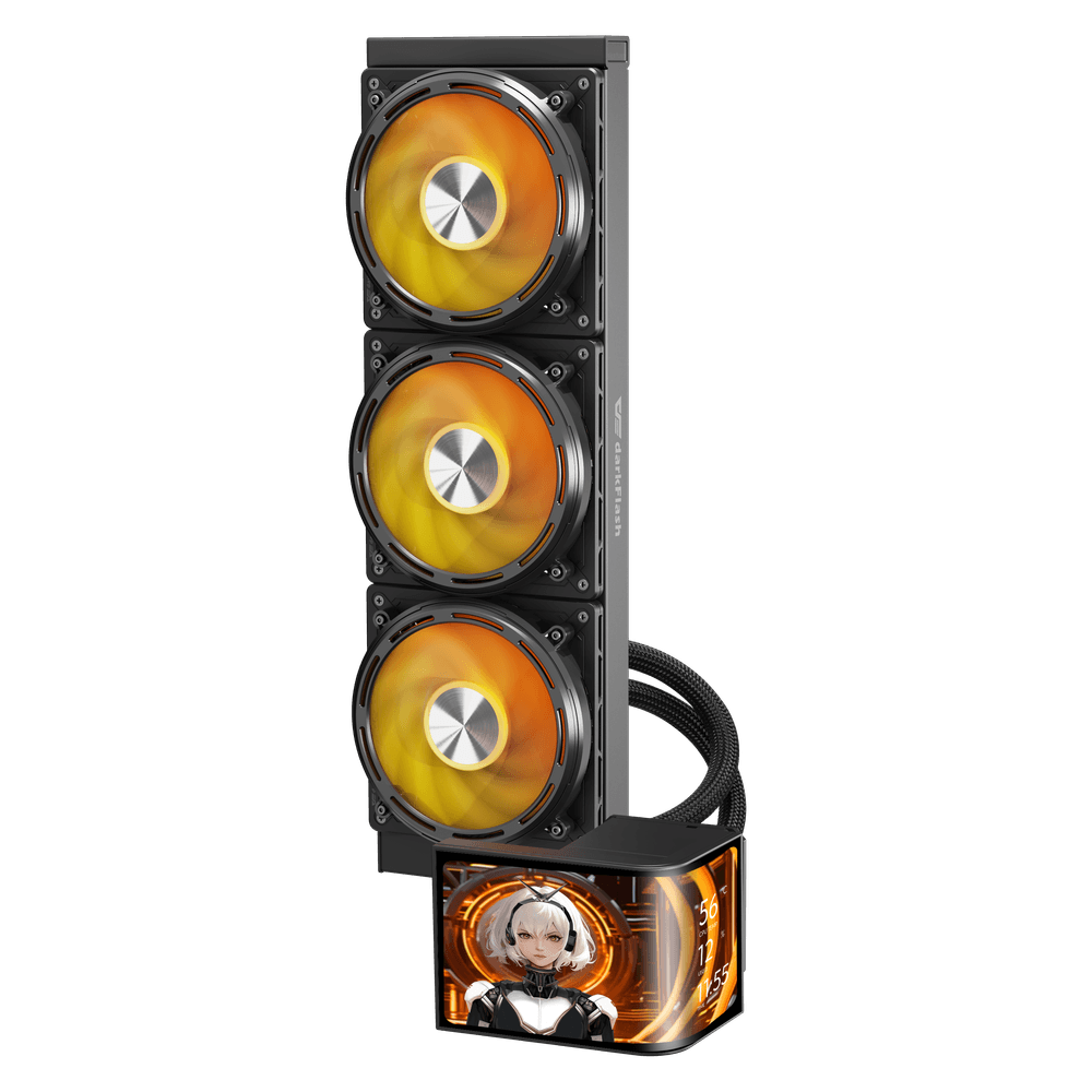Darkflash UV360 Vision Liquid Cooling - CPU Cooler / Black