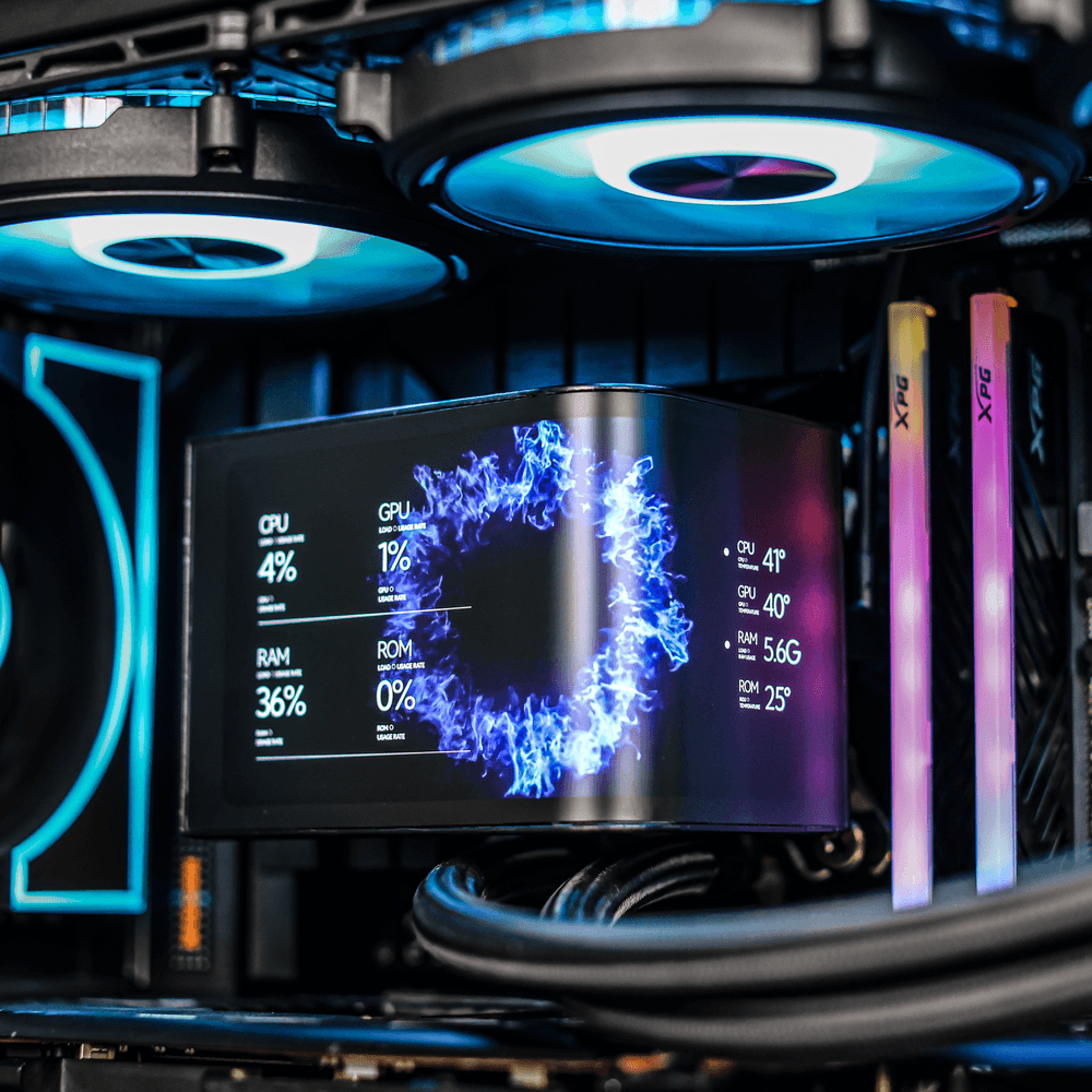 Darkflash UV360 Vision Liquid Cooling - CPU Cooler / Black