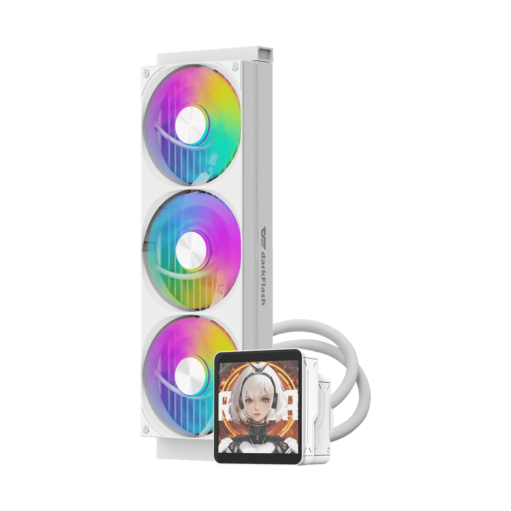 Darkflash DV360S Max Liquid Cooling - CPU Cooler / White