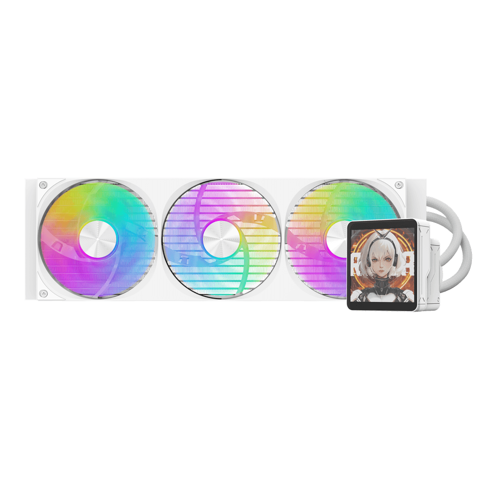 Darkflash DV360S Max Liquid Cooling - CPU Cooler / White