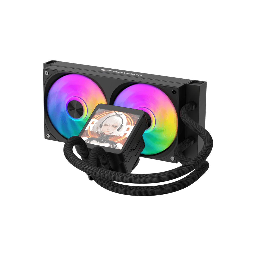 Darkflash DV240S Max Liquid Cooling - CPU Cooler / Black