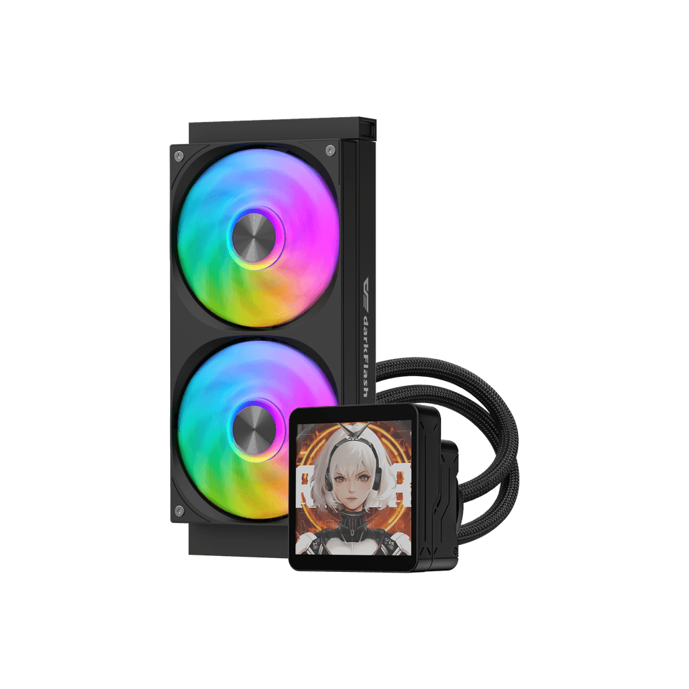 Darkflash DV240S Max Liquid Cooling - CPU Cooler / Black