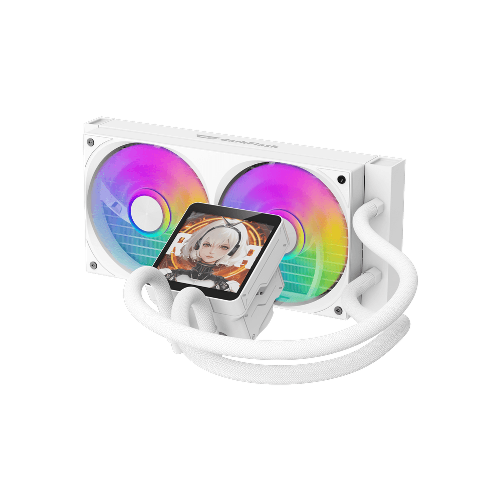 Darkflash DV240S Max Liquid Cooling - CPU Cooler / White