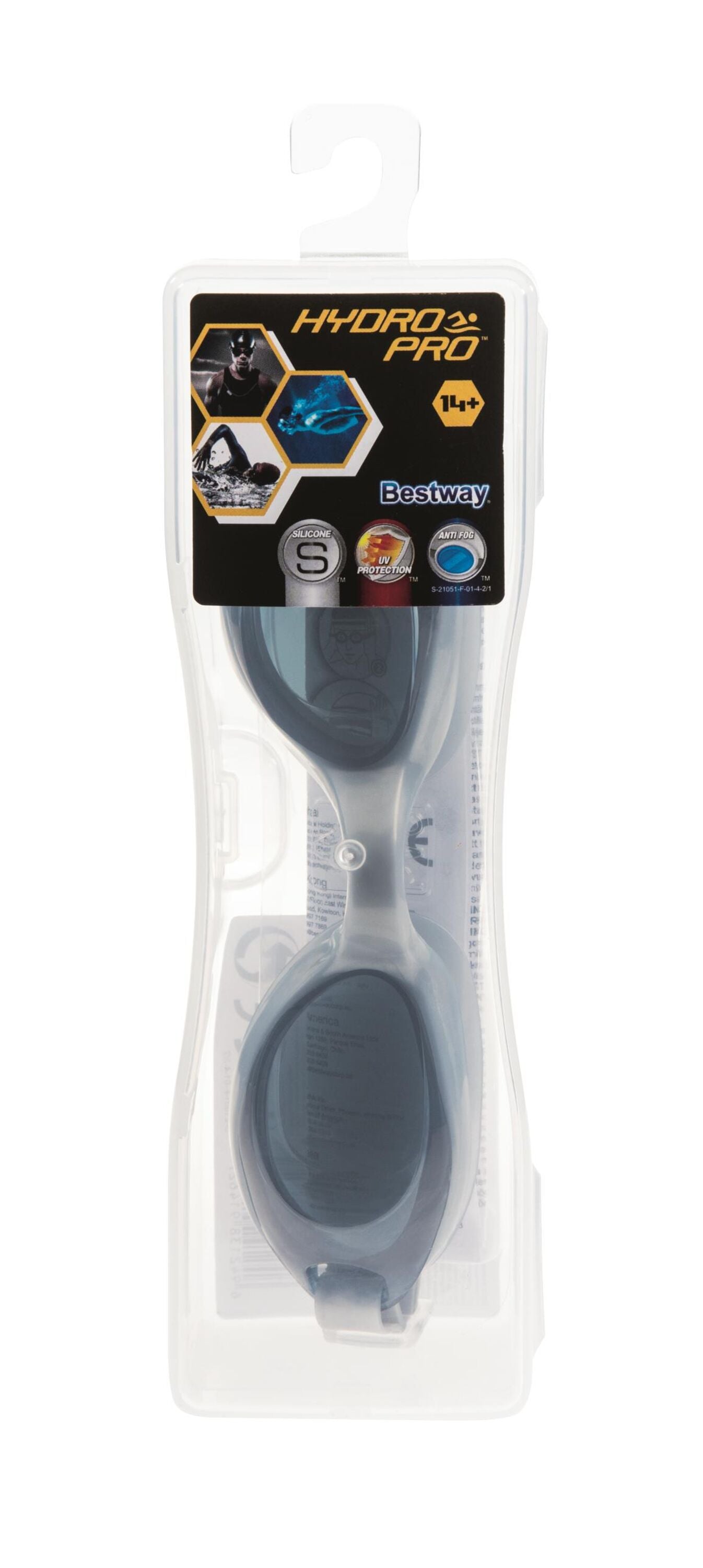 Bestway Resurge Goggles (Contents:One Pair of Goggles, 3 Assorted Colors) Age 14+