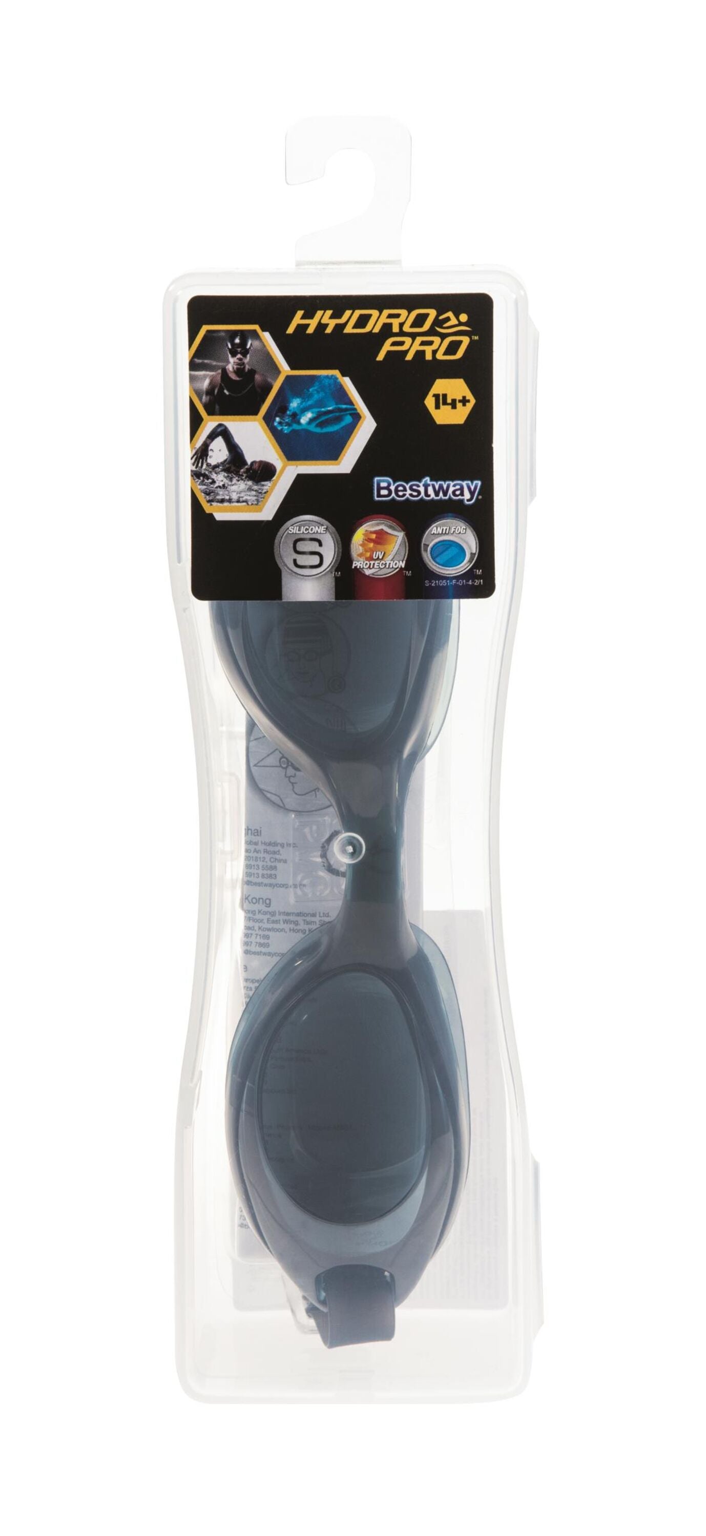 Bestway Resurge Goggles (Contents:One Pair of Goggles, 3 Assorted Colors) Age 14+