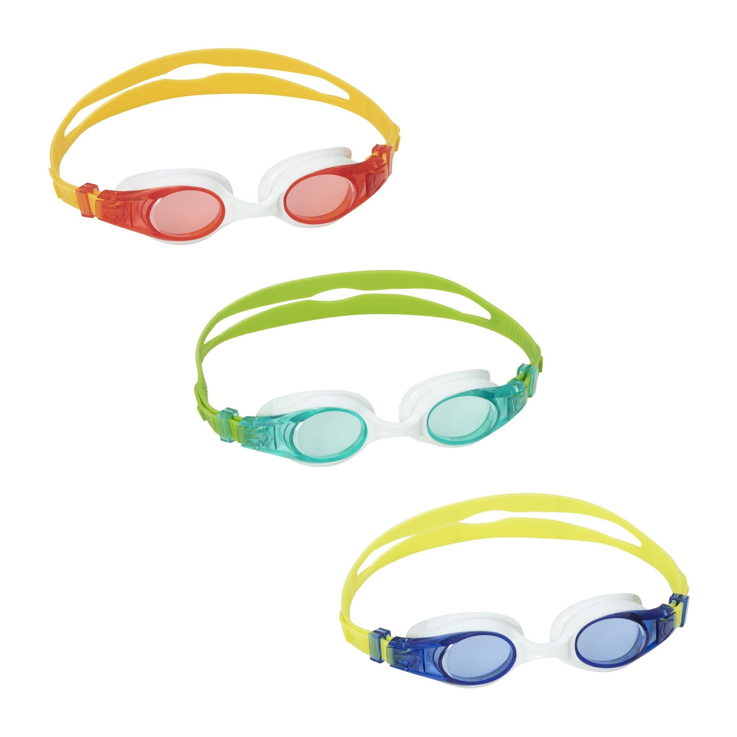 Bestway Accelera Goggles (Contents:One Pair of Goggles, 3 Assorted Colors) Age 3+