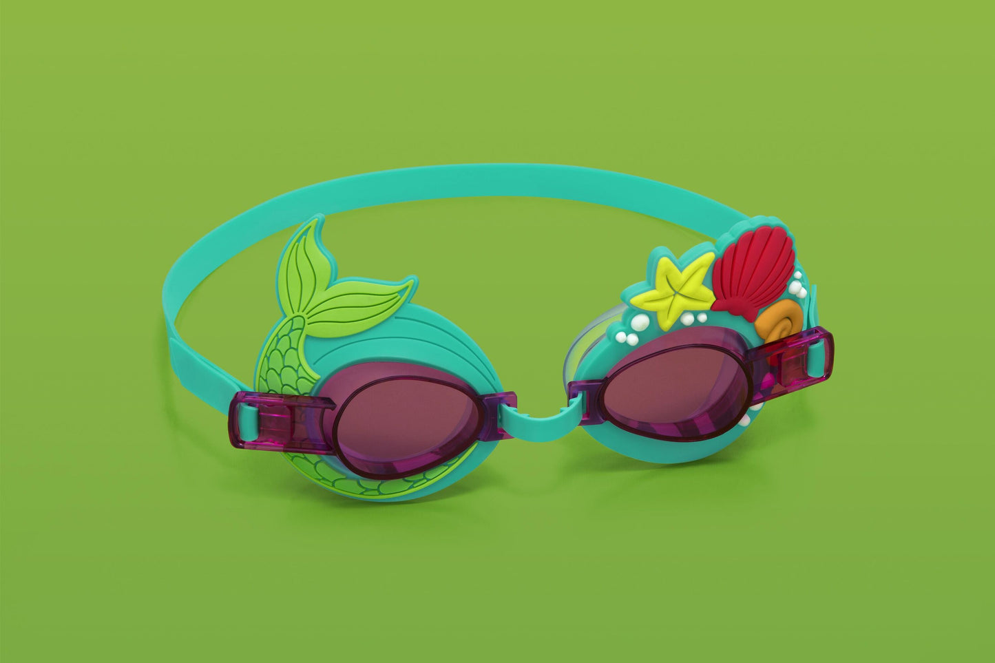 Bestway Aquapals Goggles (Contents:One Pair of Goggles, 3 Assorted Character Designs) Age 3+