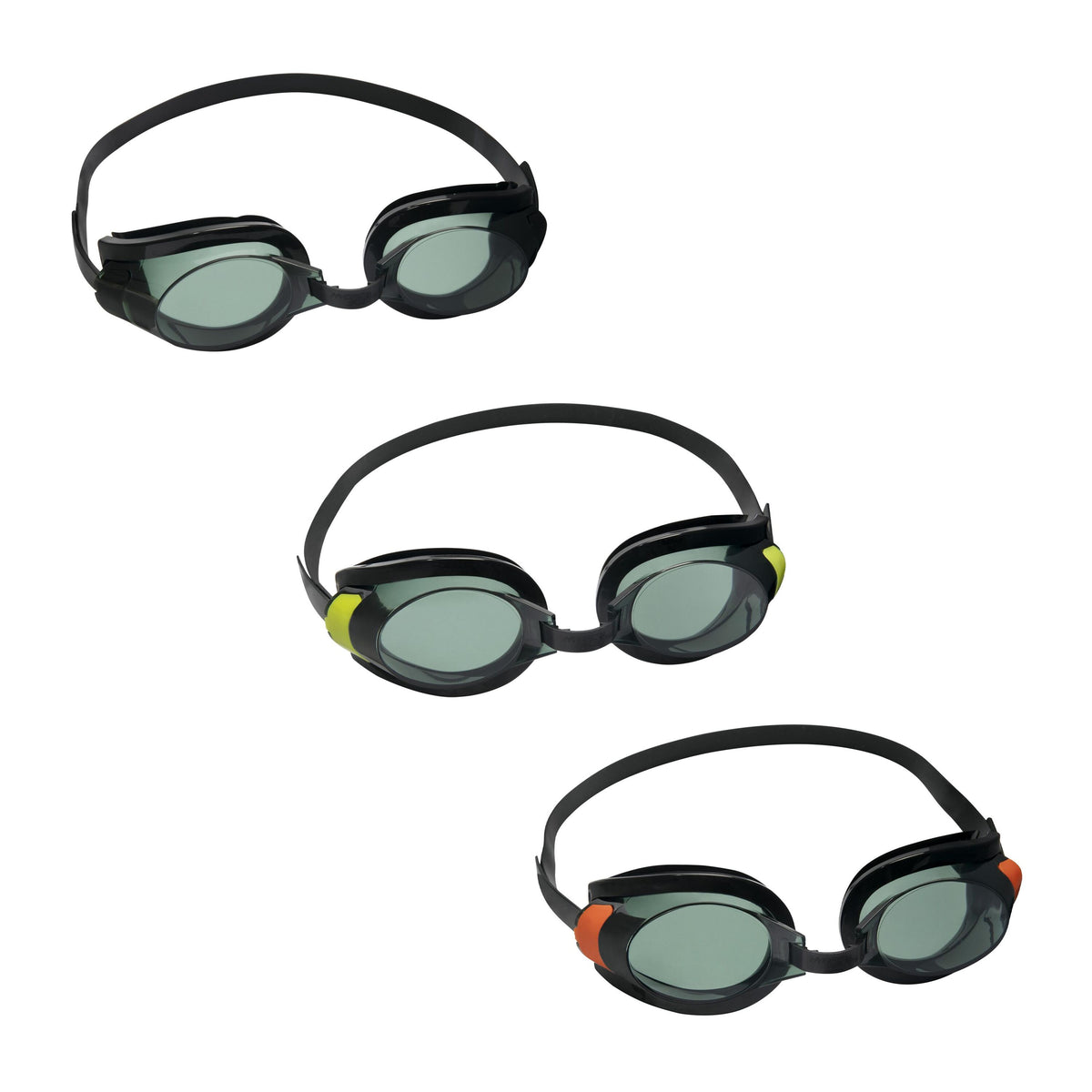 Bestway  Aqua Burst Essential Ii Goggles (Contents:One Pair Of Goggles, 3 Assorted Colors) Age 7+
