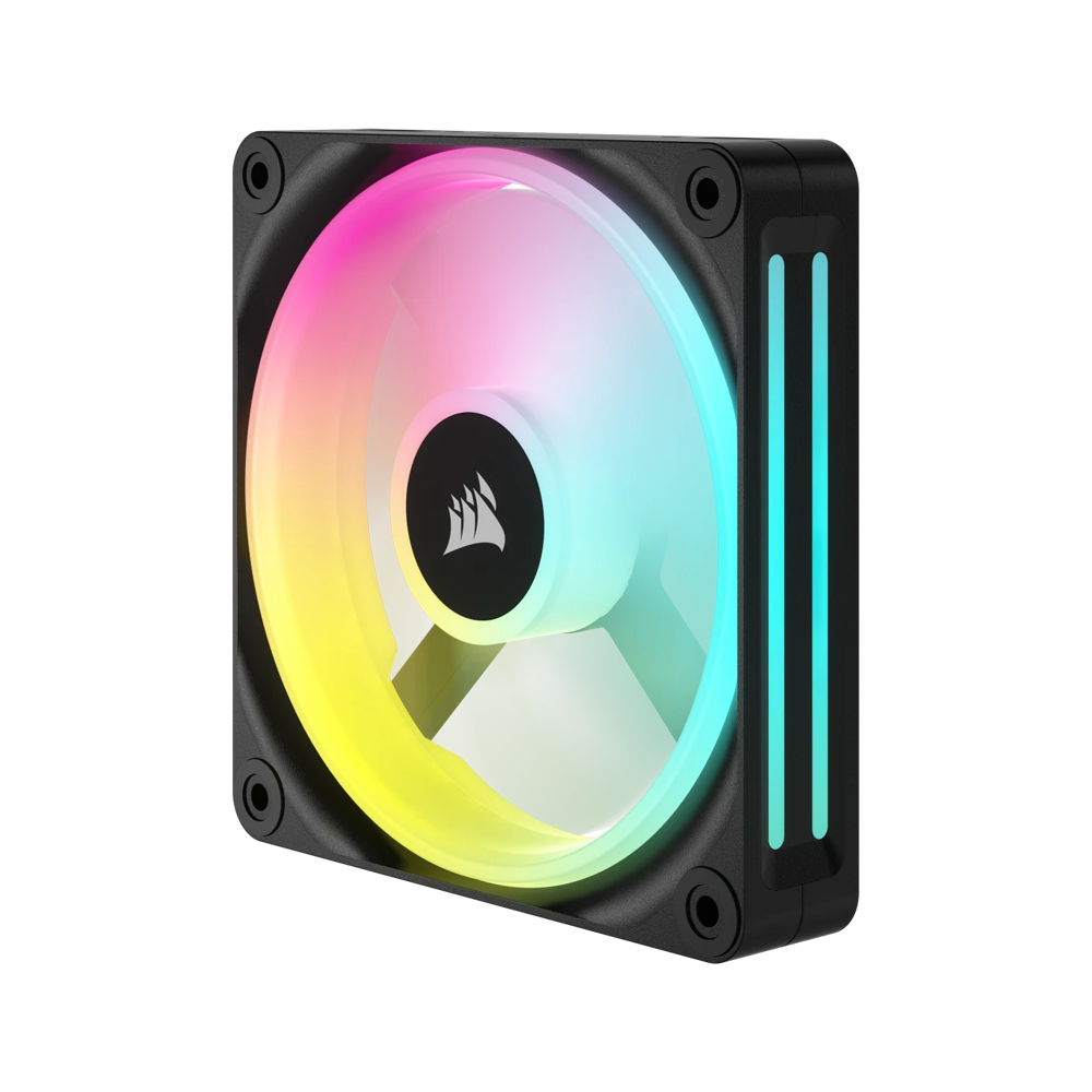 CORSAIR iCUE LINK QX140 RGB PWM Case Fan Expansion Kit - 140mm / Black