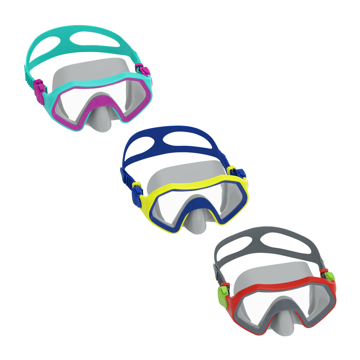Bestway  Crusader Mask (One Mask, 3 Assorted Colors) Age 7+