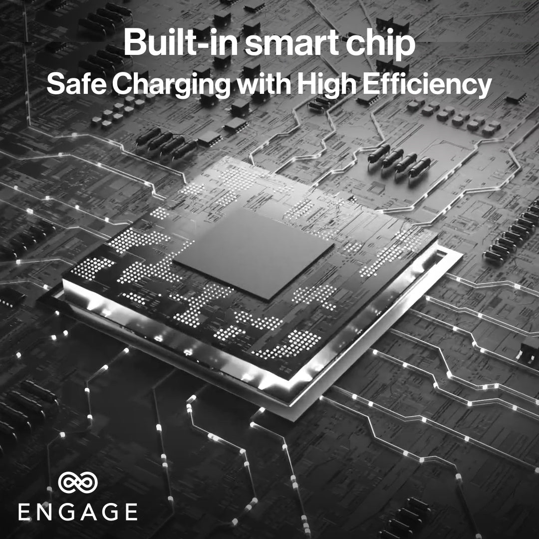 Engage Super Soft Silicone C To Usb-C Cable W/Lightning Adapter Wt 8954526522395