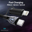 Engage Super Soft Silicone C To Usb-C Cable W/Lightning Adpter Bk  8954526522396