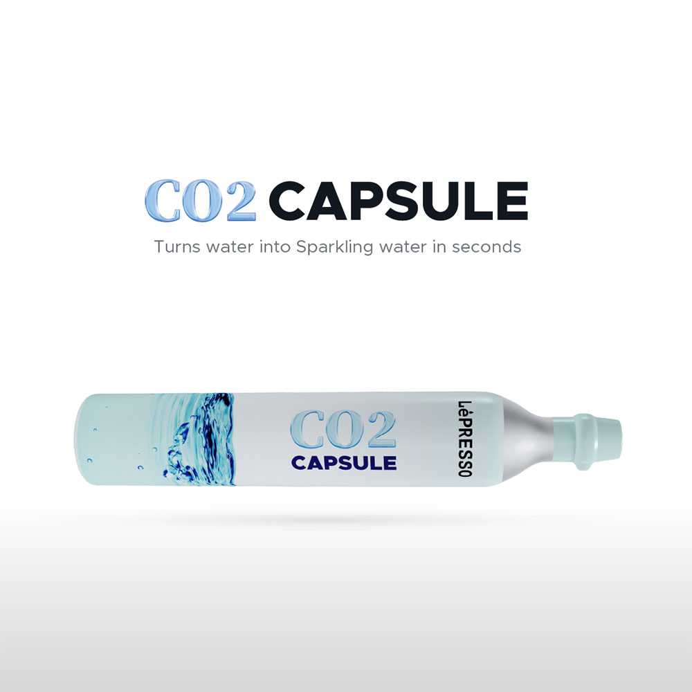 LePresso CO2 Capsule - Silver