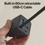 Engage Dual Port C+A 65W Gan Power Adapter W/Usb-C Cable(8954526522445)