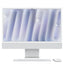 Apple iMac - 24" / M4 / 10-Core CPU / 10-Core GPU / 16 Core Neural Engine / 16GB RAM / 256GB SSD / Silver / 1YW - Nano Texture Glass